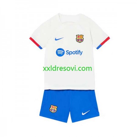 FC Barcelona Gostujući Dječji Nogometni Dres 2023-2024